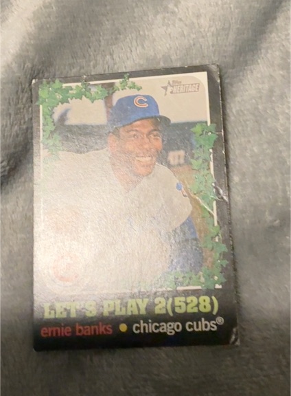 2020 Topps Heritage High Number Let's Play 2 #LP2-9 Ernie Banks — front