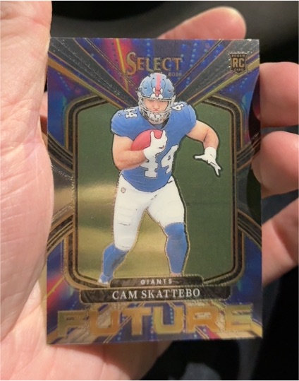 2025 Panini Select #20 Cam Skattebo — front