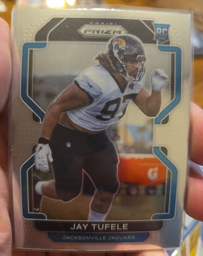 2021 Panini Prizm #440 Jay Tufele — front