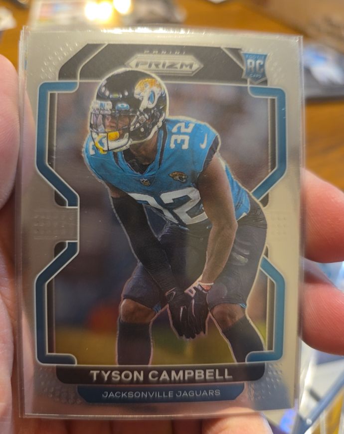 2021 Panini Prizm #384 Tyson Campbell — front