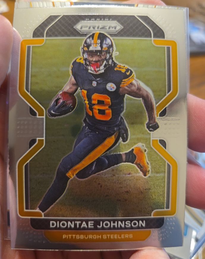 2021 Panini Prizm #250 Diontae Johnson — front