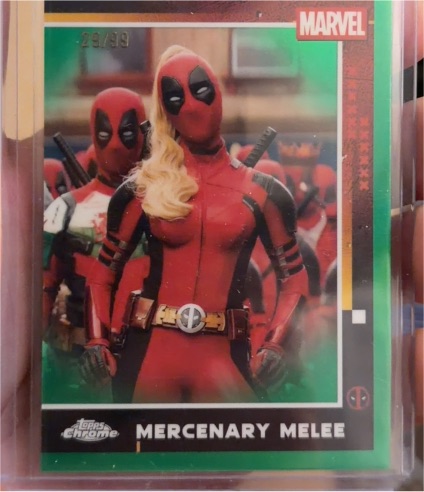 2025 Topps Chrome Deadpool #94 Mercenary Melee — front