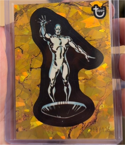 2025 Topps Marvel Comic Book Heroes 1975 Silver Surfer #50 — front