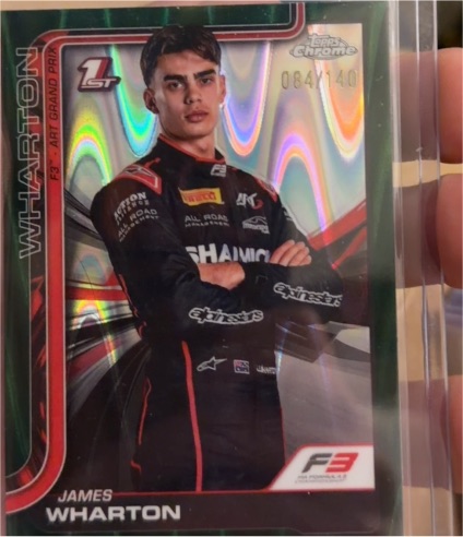 2025 Topps Chrome Formula 1 #61 James Wharton — front