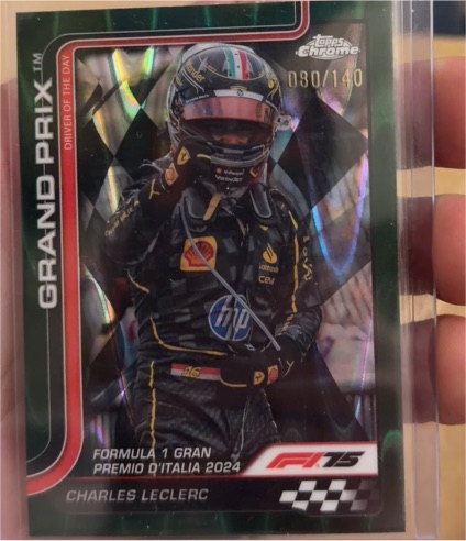 2025 Topps Chrome Formula 1 #137 Charles Leclerc — front