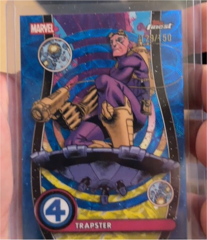 2026 Topps Finest Fantastic Four #047 Trapster — front