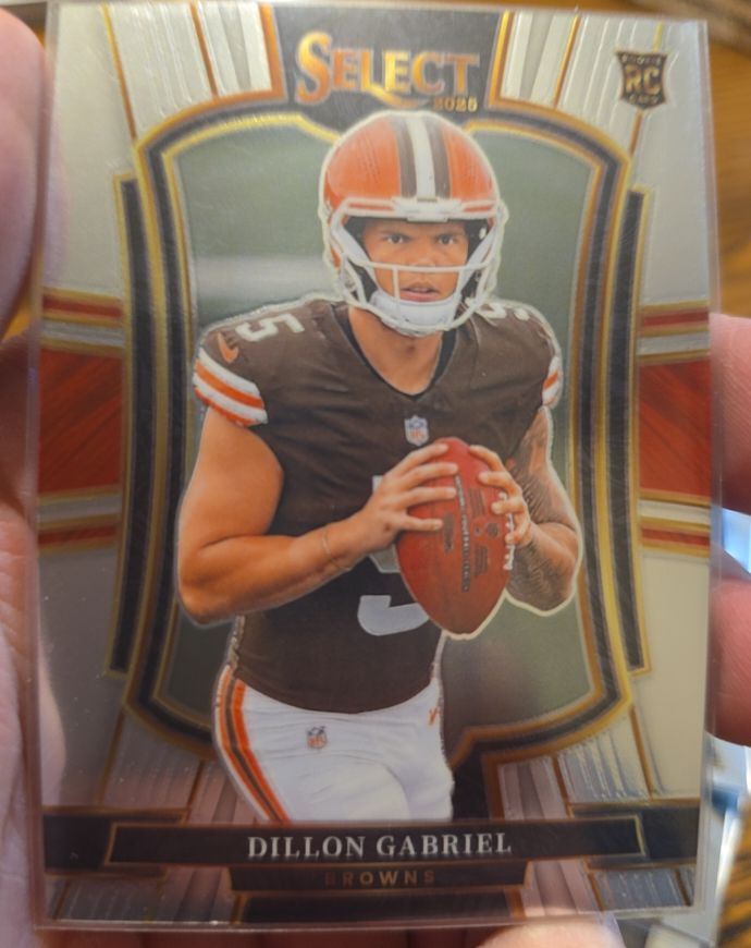 2025 Panini Select #154 Dillon Gabriel Rookie Premier Level Cleveland Browns — front