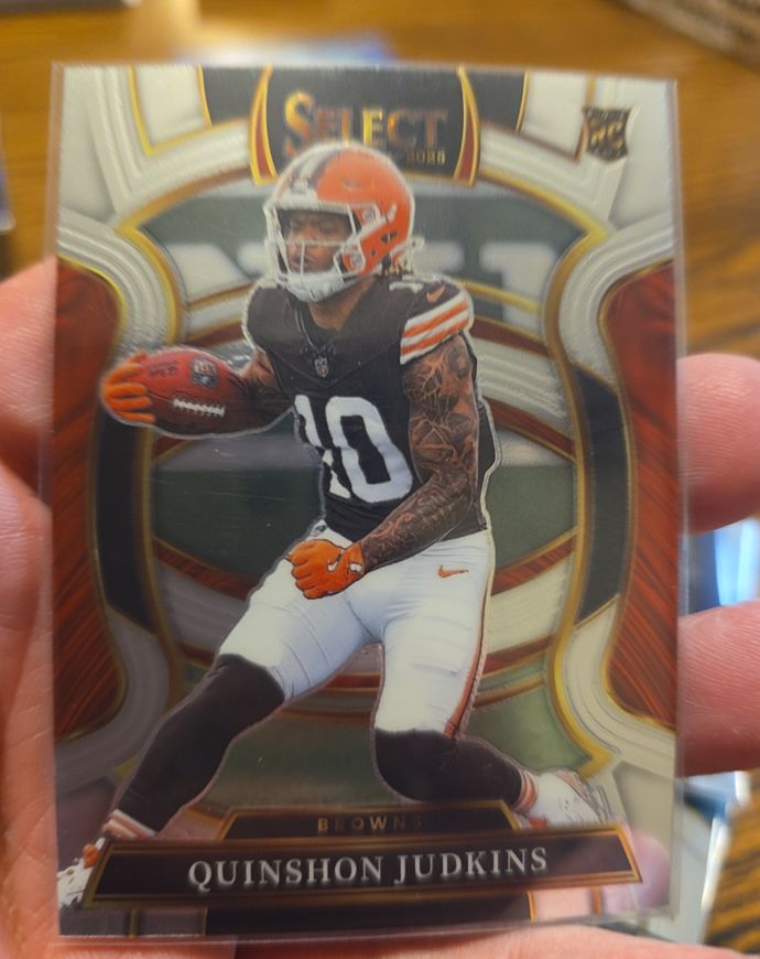 2025 Panini Select #55 Quinshon Judkins — front