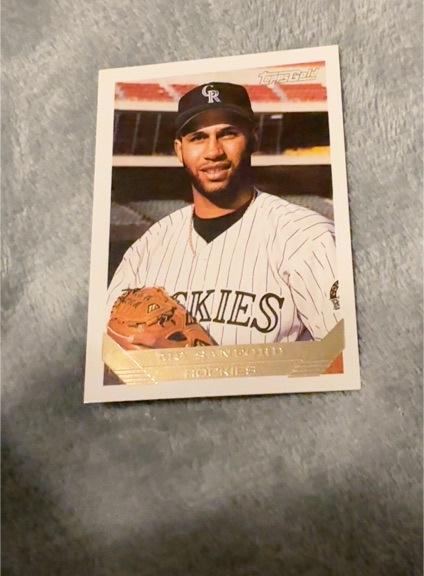 1993 Topps Gold #634 Mo Sanford — front