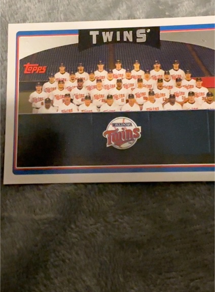 2004 Topps #654 Minnesota Twins Team — front