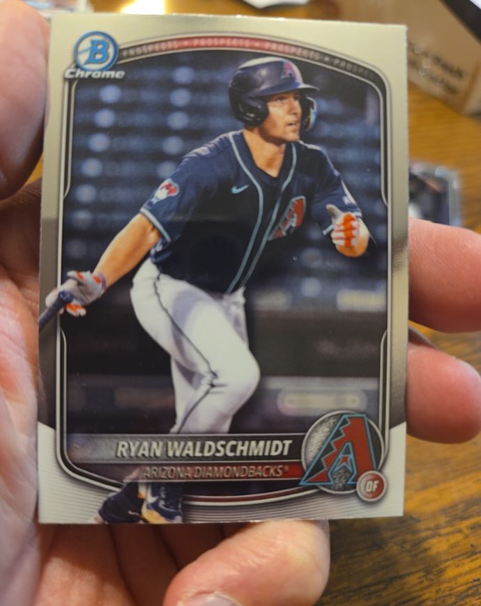2025 Bowman Chrome Draft #BDC-41 Ryan Waldschmidt — front