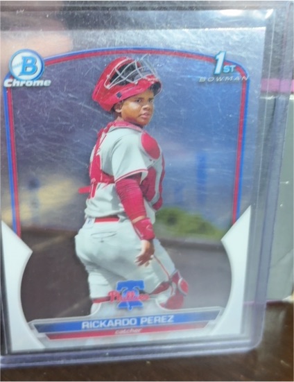 2023 Bowman Chrome #BCP-27 Rickardo Perez — front
