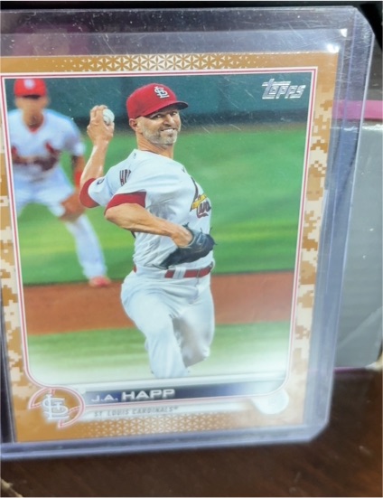 2022 Topps Series 2 #334 J.A. Happ — front