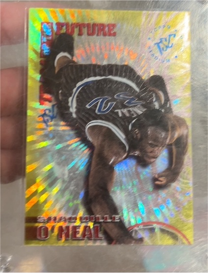 1994-95 Topps Stadium Club #5 Shaquille O'Neal — front