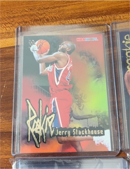 1995-96 NBA Hoops #275 Jerry Stackhouse — front