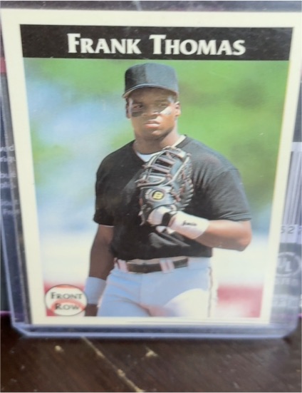 1992 Front Row Promo #3 Frank Thomas — front