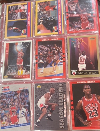 1993 Upper Deck #9 Michael Jordan — front