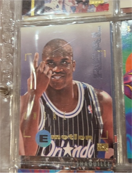 1994-95 Skybox Emotion #70 Shaquille O'Neal — front
