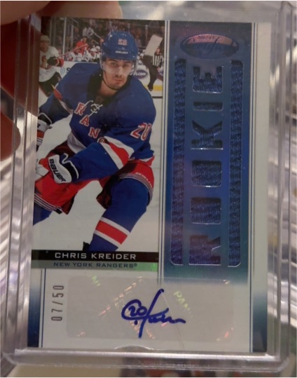 2012 Panini Certified #07 Chris Kreider Rookie — front