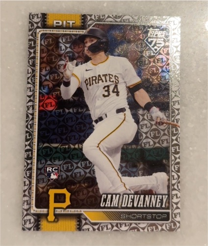 2026 Topps Series 1 #268 Cam Devanney — front