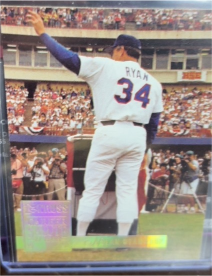 1994 Donruss Special Edition #1 Nolan Ryan — front