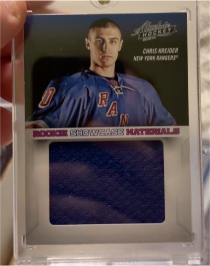 2013-14 Panini Fleer Showcase #63 Chris Kreider — front