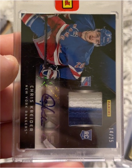 2012-13 Panini Limited #231 Chris Kreider — front