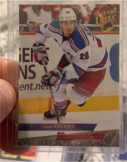 2012-13 Fleer Ultra #93-19 Chris Kreider — front