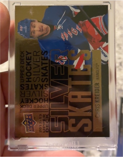 2012-13 Upper Deck Silver Skates #SS32 Chris Kreider — front