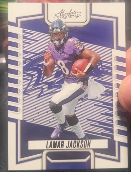 2023 Panini Absolute #12 Lamar Jackson — front