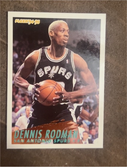 1994-95 Fleer #209 Dennis Rodman — front