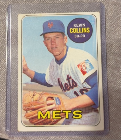 1969 Topps #127 Kevin Collins — front