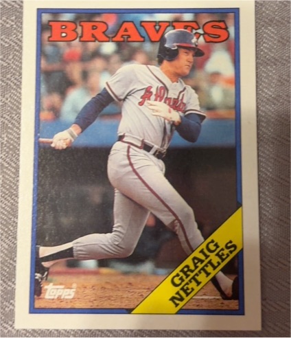 1988 Topps #574 Graig Nettles — front
