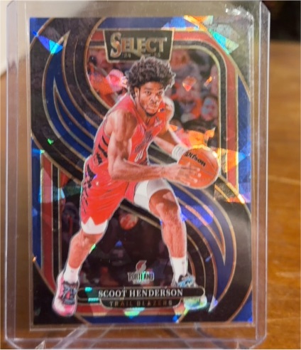 2024-25 Panini Select Premier Level #119 Scoot Henderson — front