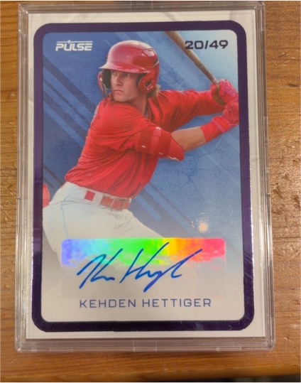 2025 Pulse Baseball #PB-KH Kehden Hettiger — front