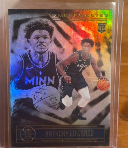 2020-21 Panini Illusions #152 Anthony Edwards — front