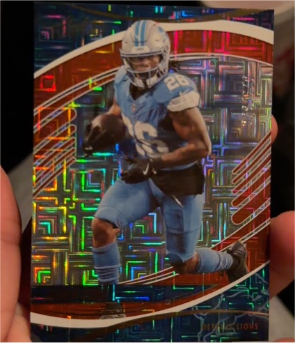 2025 Panini Absolute #15 Chuba Hubbard — front