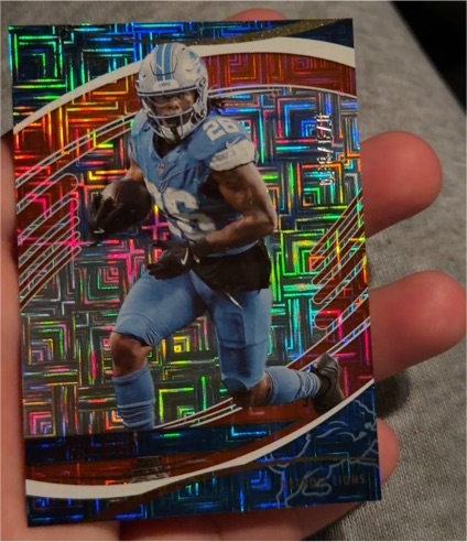 2025 Panini Absolute #15 Chuba Hubbard — front