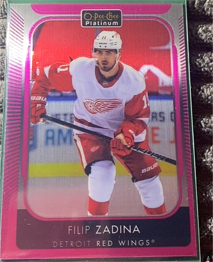 2021-22 O-Pee-Chee Platinum #145 Filip Zadina — front