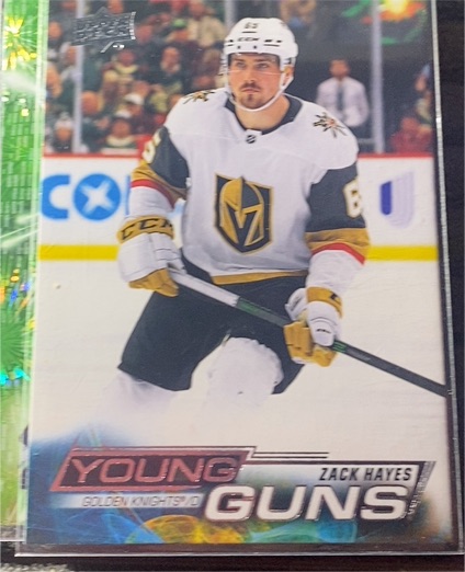 2022-23 Upper Deck #242 Zack Hayes Young Guns — front