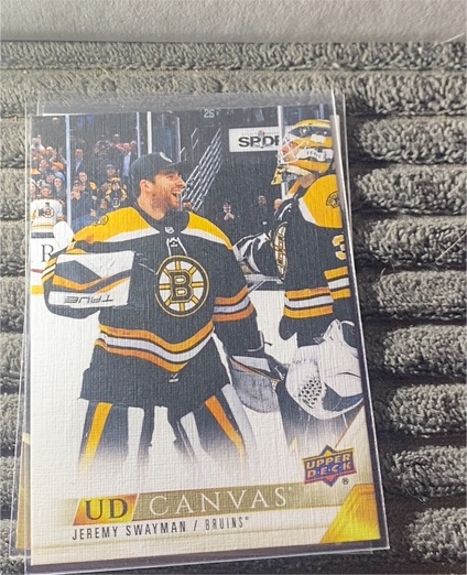 2022-23 Upper Deck Series 1 #C8 Jeremy Swayman — front