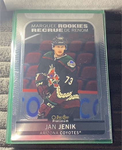 2021-22 O-Pee-Chee Platinum #234 Jan Jenik — front