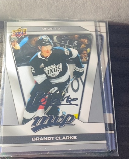 2025-26 Upper Deck MVP #83 Brandt Clarke — front