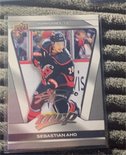 2025-26 Upper Deck MVP #198 Sebastian Aho — front