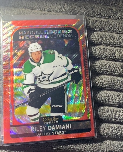 2021-22 O-Pee-Chee Platinum #291 Riley Damiani — front