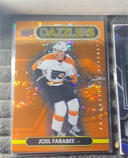 2021-22 Upper Deck Series 2 #DZ-84 Joel Farabee — front