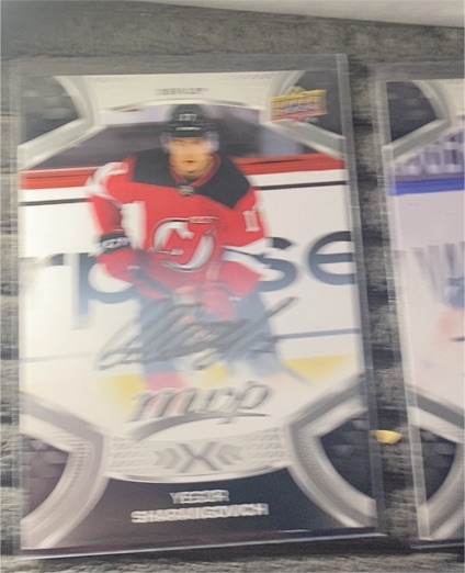 2021-22 Upper Deck MVP #146 Yegor Sharangovich — front