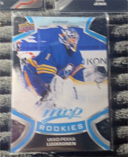 2021-22 Upper Deck MVP #241 Ukko-Pekka Luukkonen — front