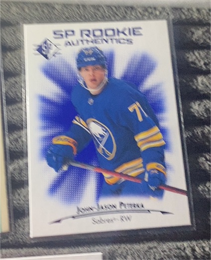 2021-22 Upper Deck SP Authentic #121 John-Jason Peterka — front