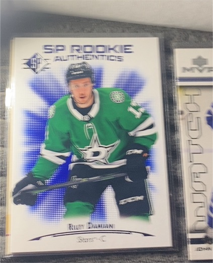 2021-22 Upper Deck SP Rookie Authentics #126 Riley Damiani — front